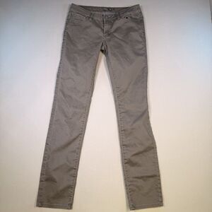 PrAna Size 8/29 Womens Brown Organic Cotton Blend Straight Outdoor Pants EUC